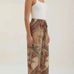 Perla | Pantalón con Estampado Paisley