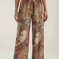 Perla | Pantalón con Estampado Paisley