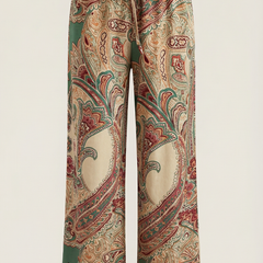 Perla | Pantalón con Estampado Paisley