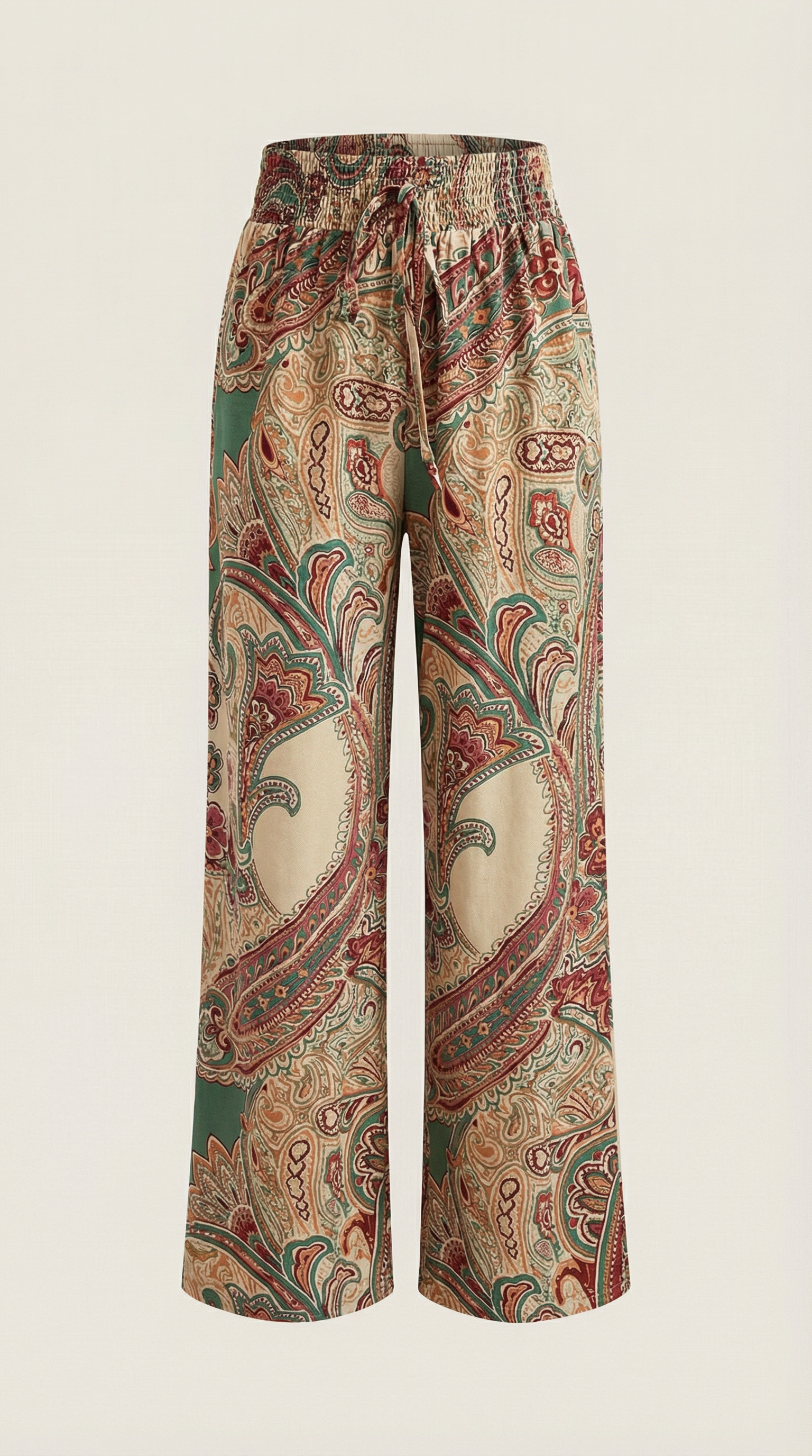 Perla | Pantalón con Estampado Paisley