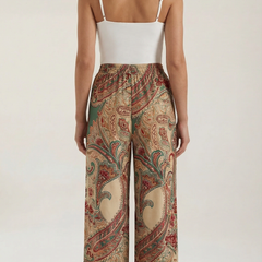 Perla | Pantalón con Estampado Paisley