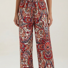 Perla | Pantalón con Estampado Paisley