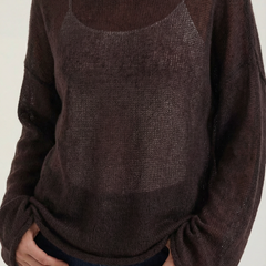 Pam | Suéter Oversize de Punto