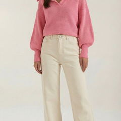 Pauline | Suéter Grueso de Cuello Alto