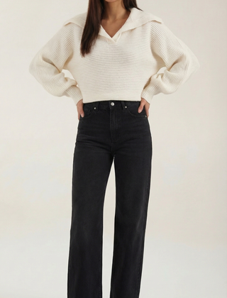 Pauline | Suéter Grueso de Cuello Alto