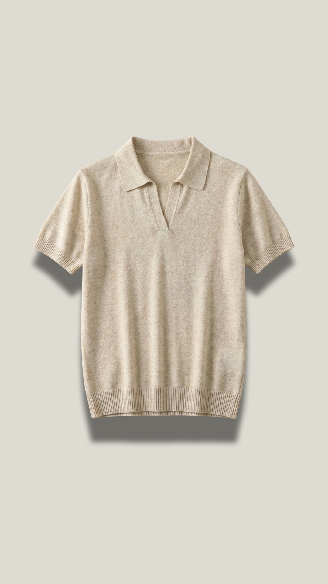 Rita | Camiseta de Punto de Manga Corta