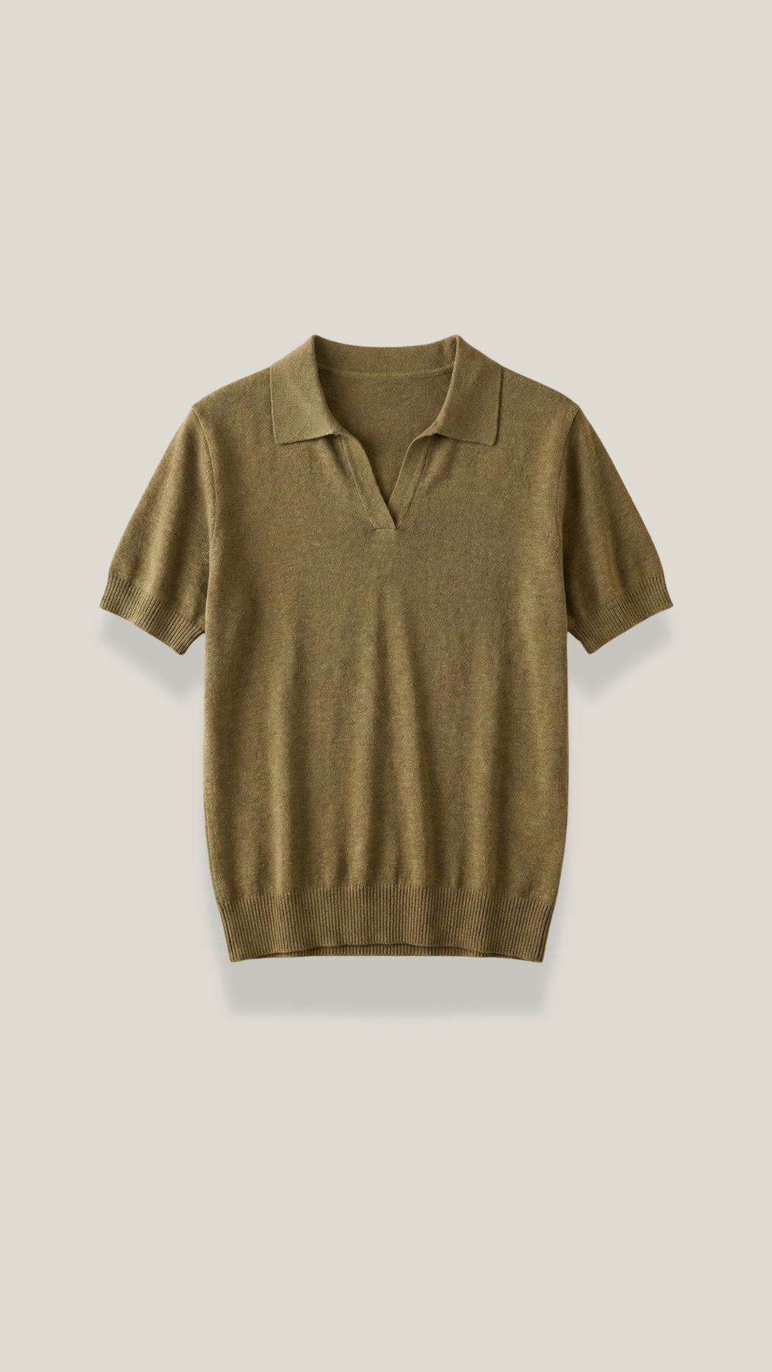 Rita | Camiseta de Punto de Manga Corta