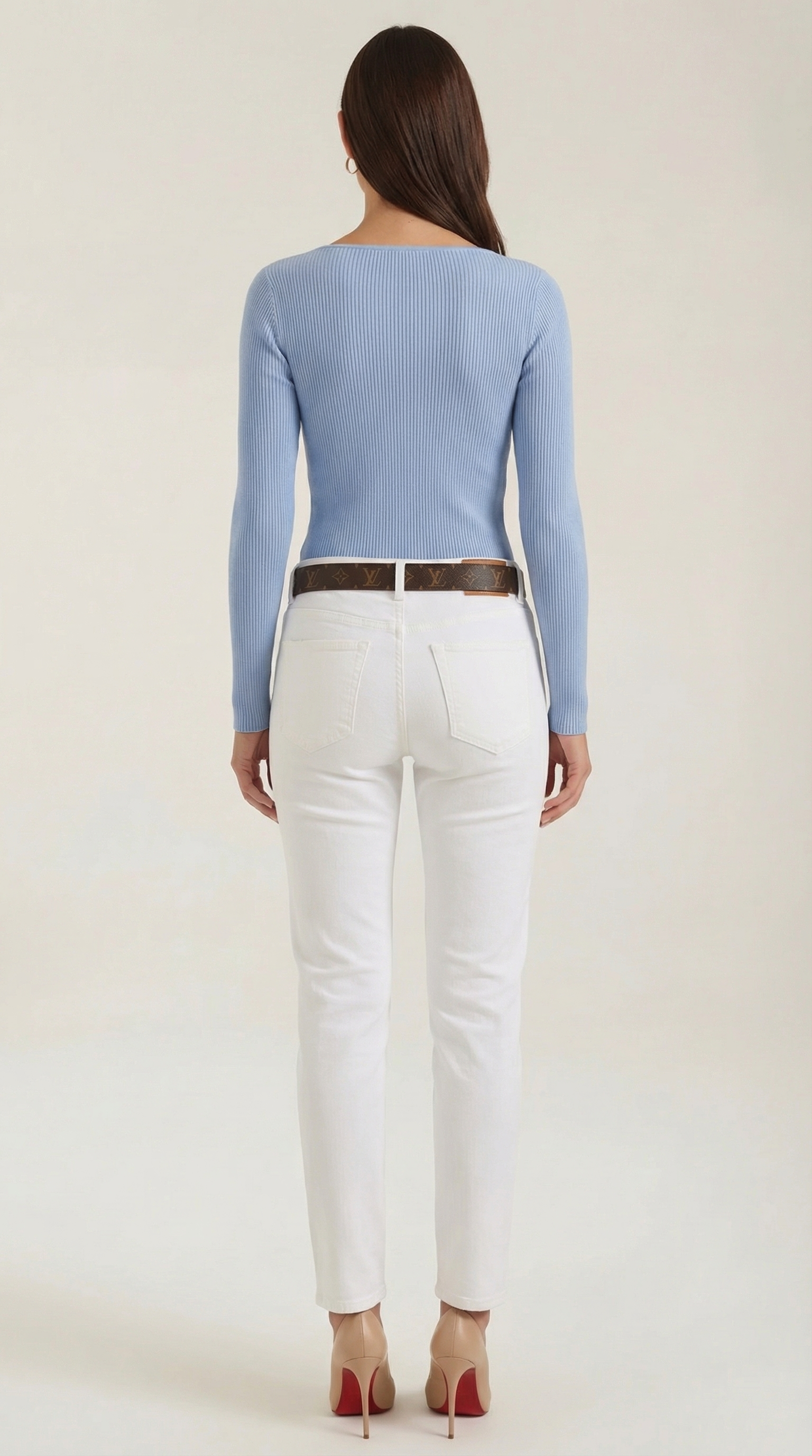 Ruth | Camiseta de Punto de Manga Larga