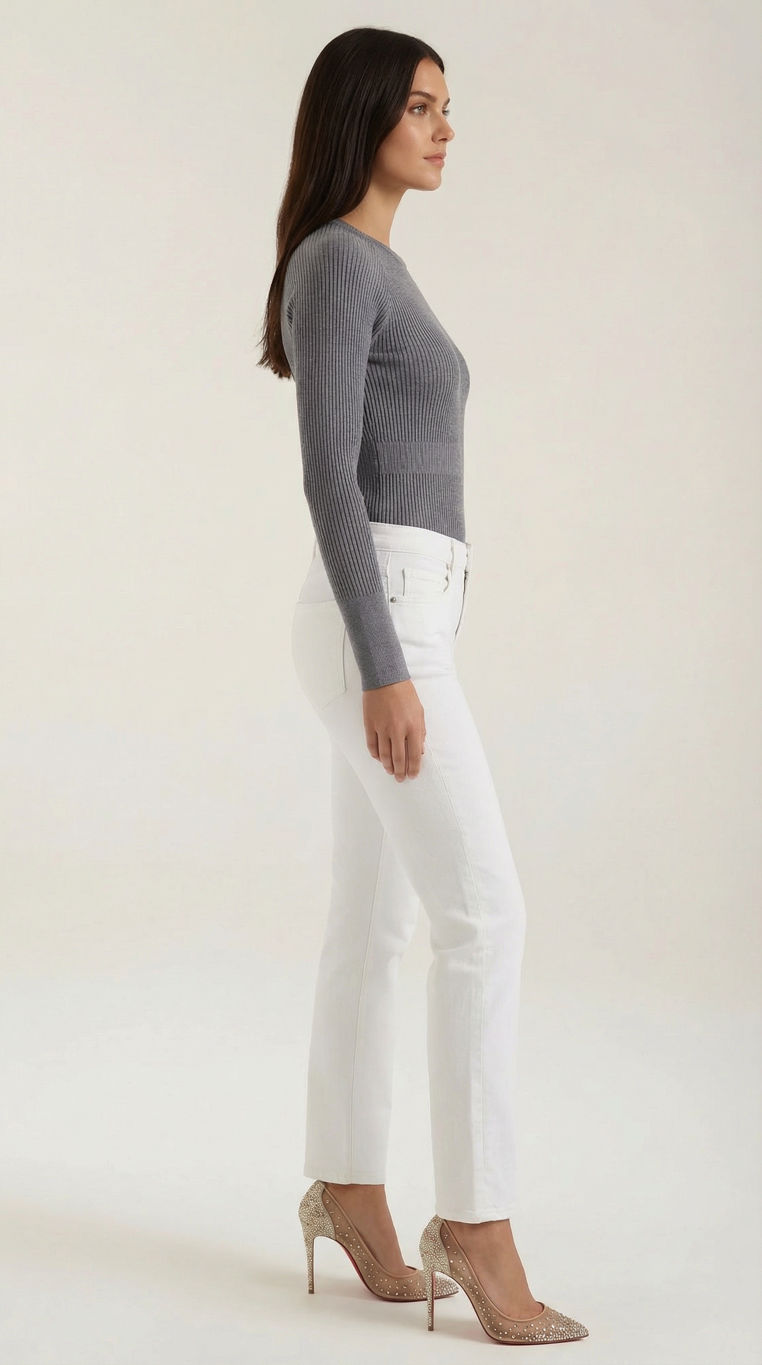 Samantha | Blusa Rizada de Manga Larga