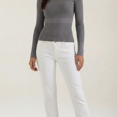 Samantha | Blusa Rizada de Manga Larga