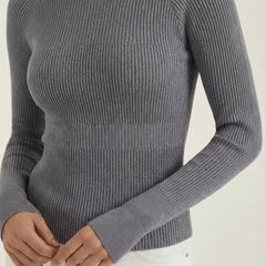 Samantha | Blusa Rizada de Manga Larga