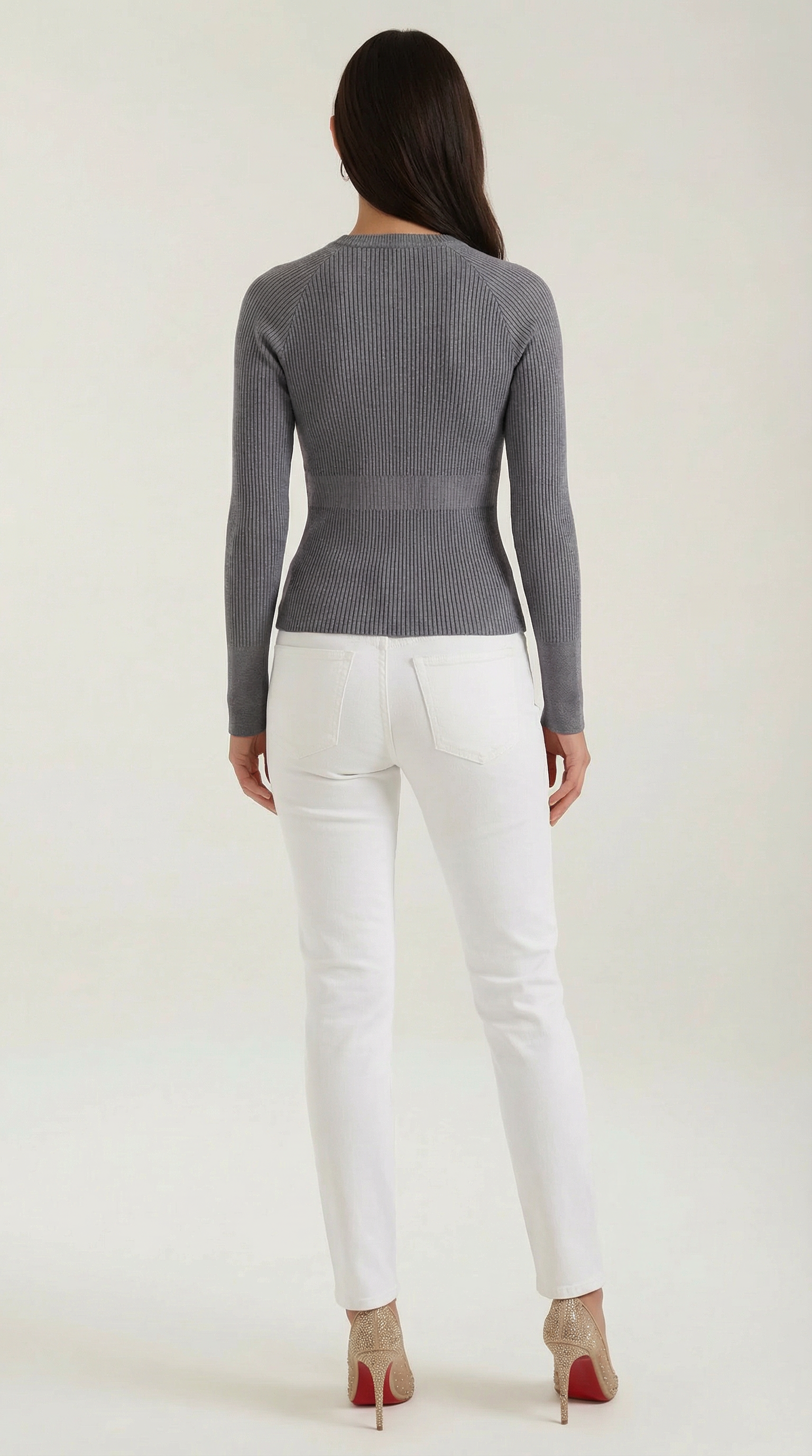 Samantha | Blusa Rizada de Manga Larga
