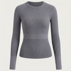 Samantha | Blusa Rizada de Manga Larga