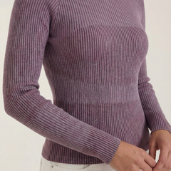 Samantha | Blusa Rizada de Manga Larga