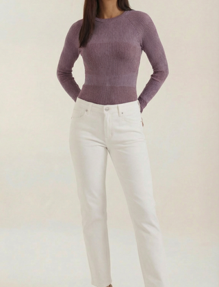 Samantha | Blusa Rizada de Manga Larga
