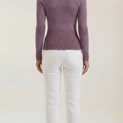 Samantha | Blusa Rizada de Manga Larga