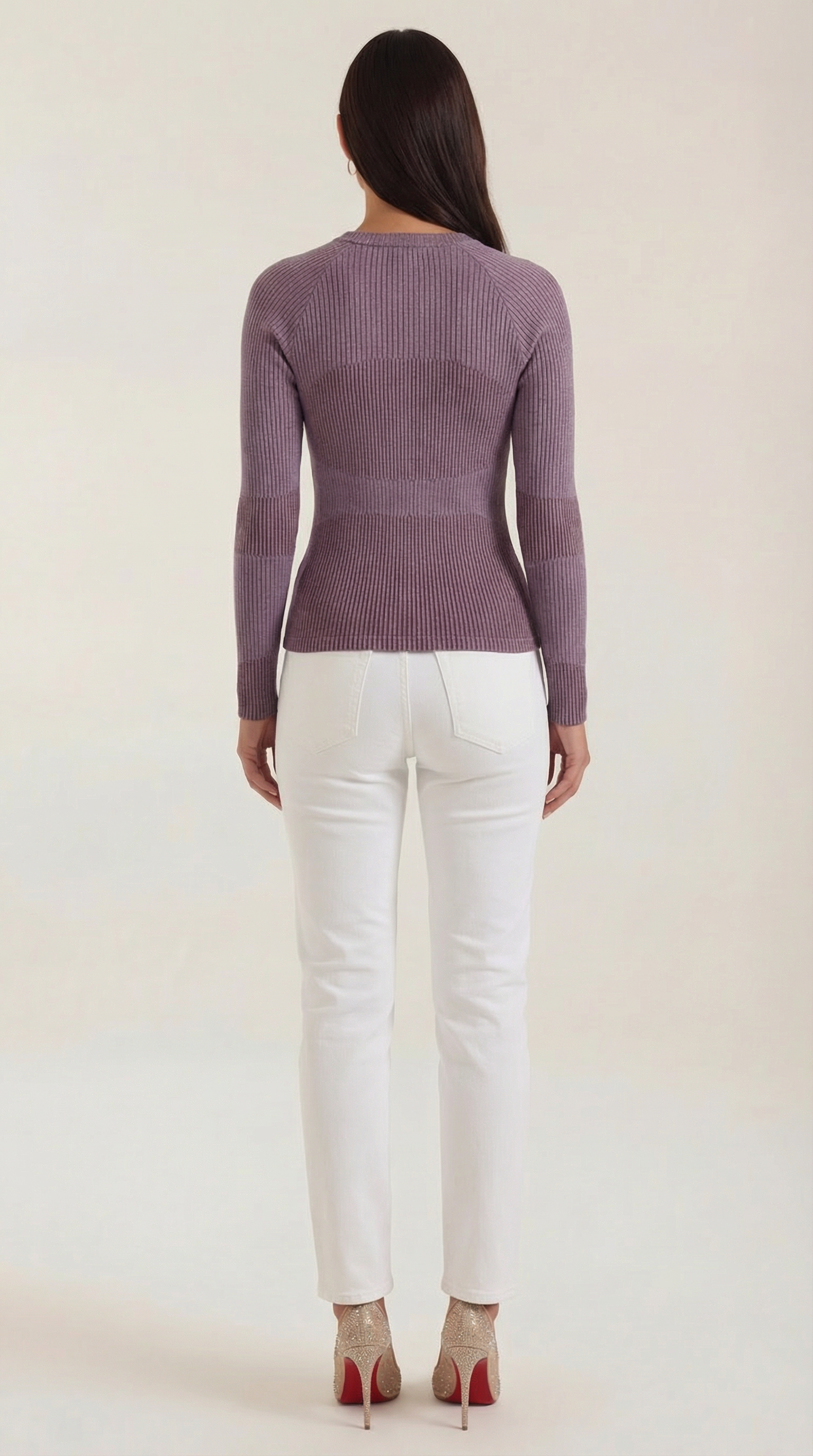 Samantha | Blusa Rizada de Manga Larga