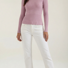 Samantha | Blusa Rizada de Manga Larga
