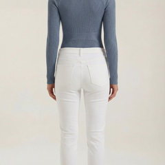 Samantha | Blusa Rizada de Manga Larga