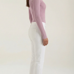 Samantha | Blusa Rizada de Manga Larga