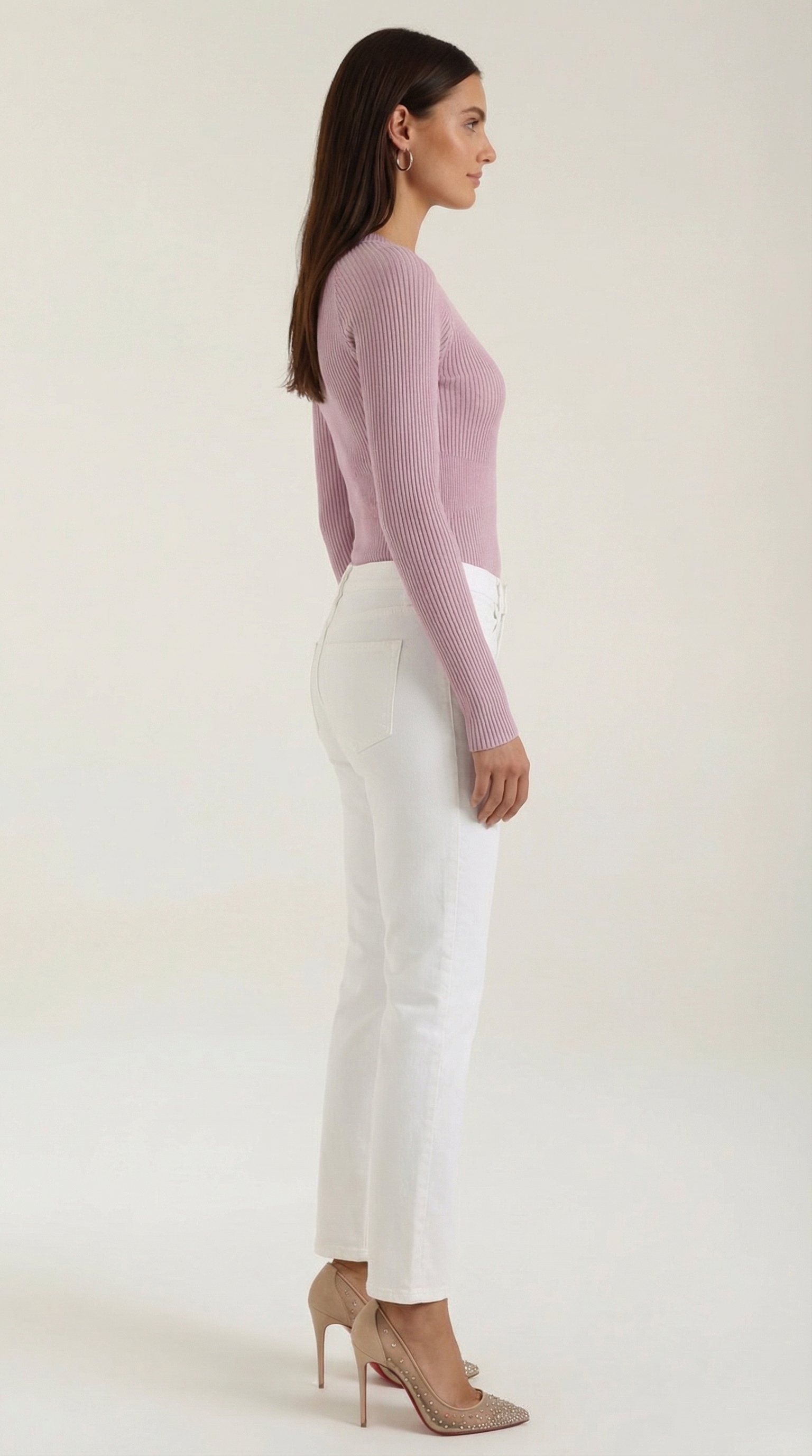 Samantha | Blusa Rizada de Manga Larga