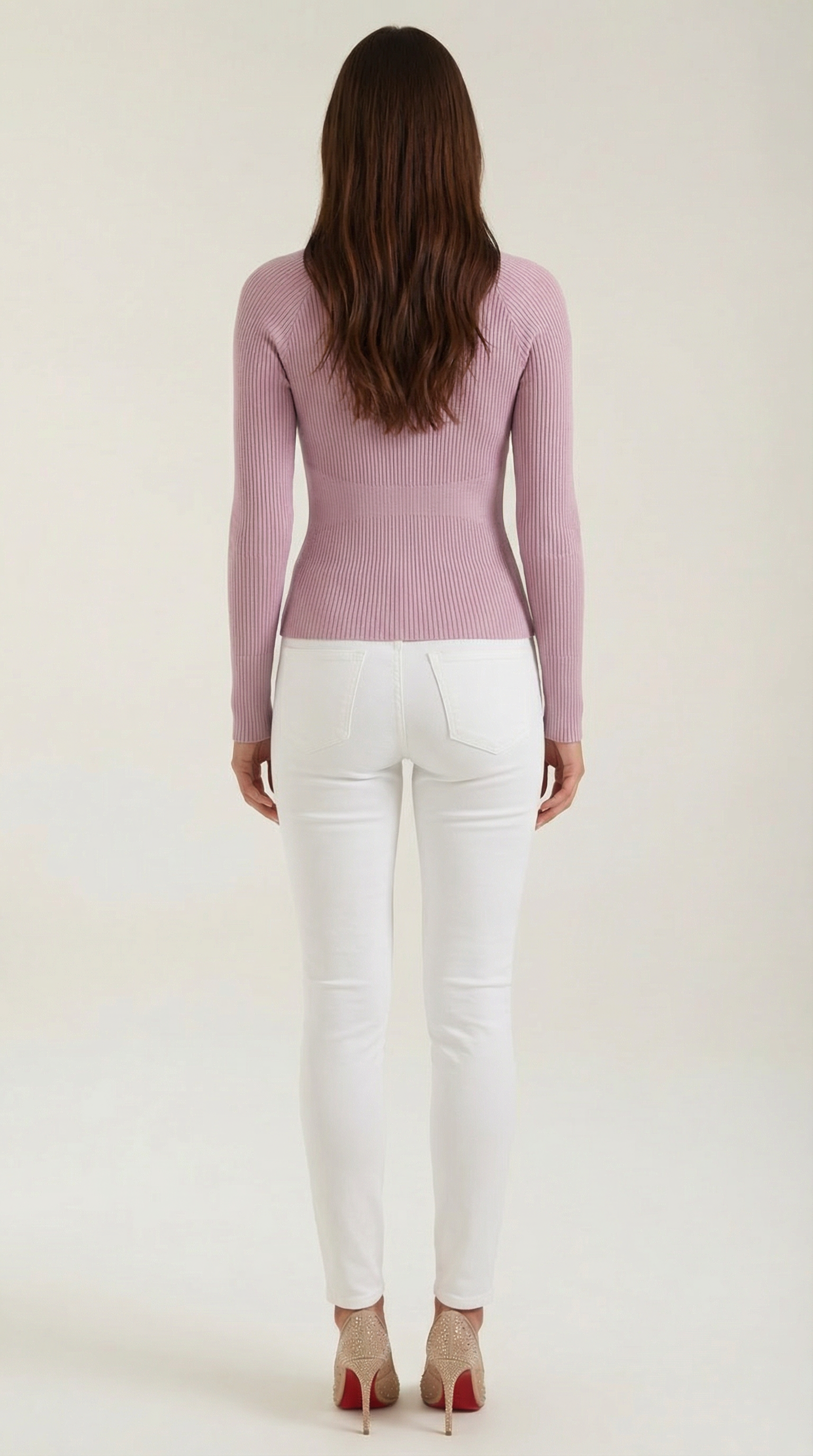 Samantha | Blusa Rizada de Manga Larga