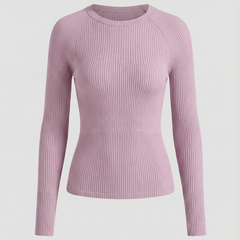 Samantha | Blusa Rizada de Manga Larga