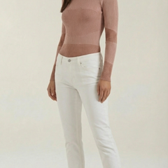 Samantha | Blusa Rizada de Manga Larga