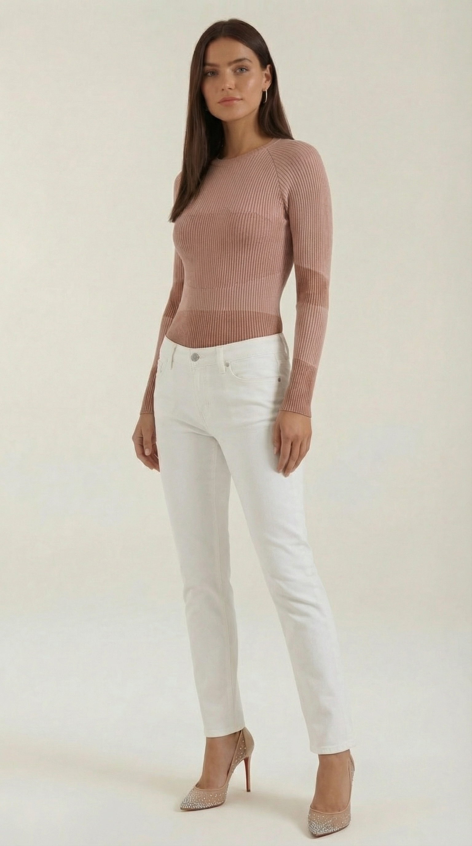 Samantha | Blusa Rizada de Manga Larga