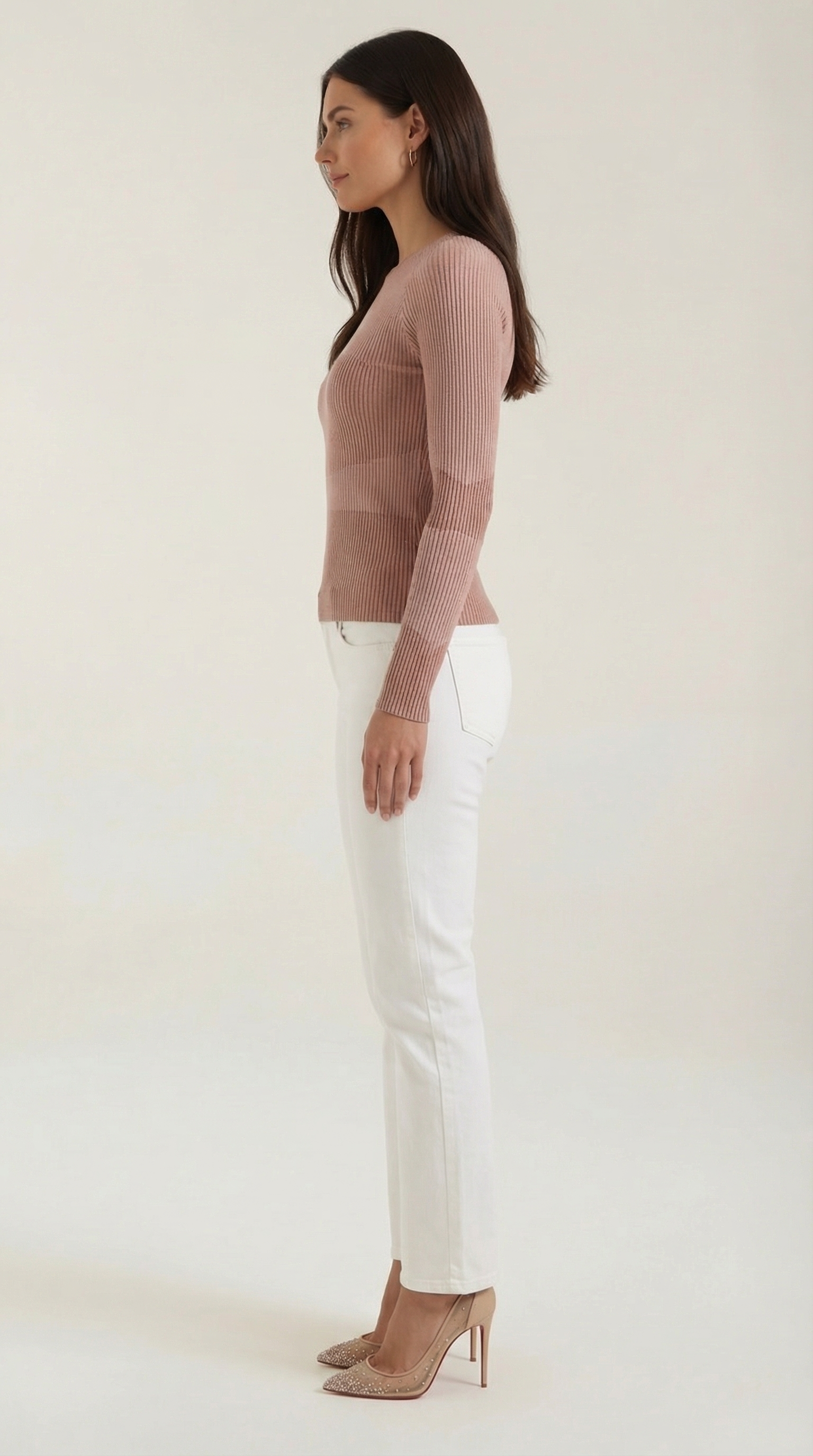 Samantha | Blusa Rizada de Manga Larga