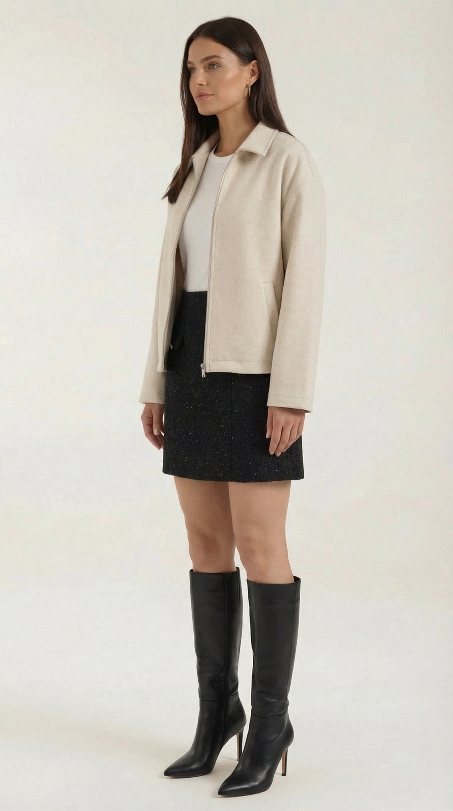 Teresa | Chaqueta con Cremallera