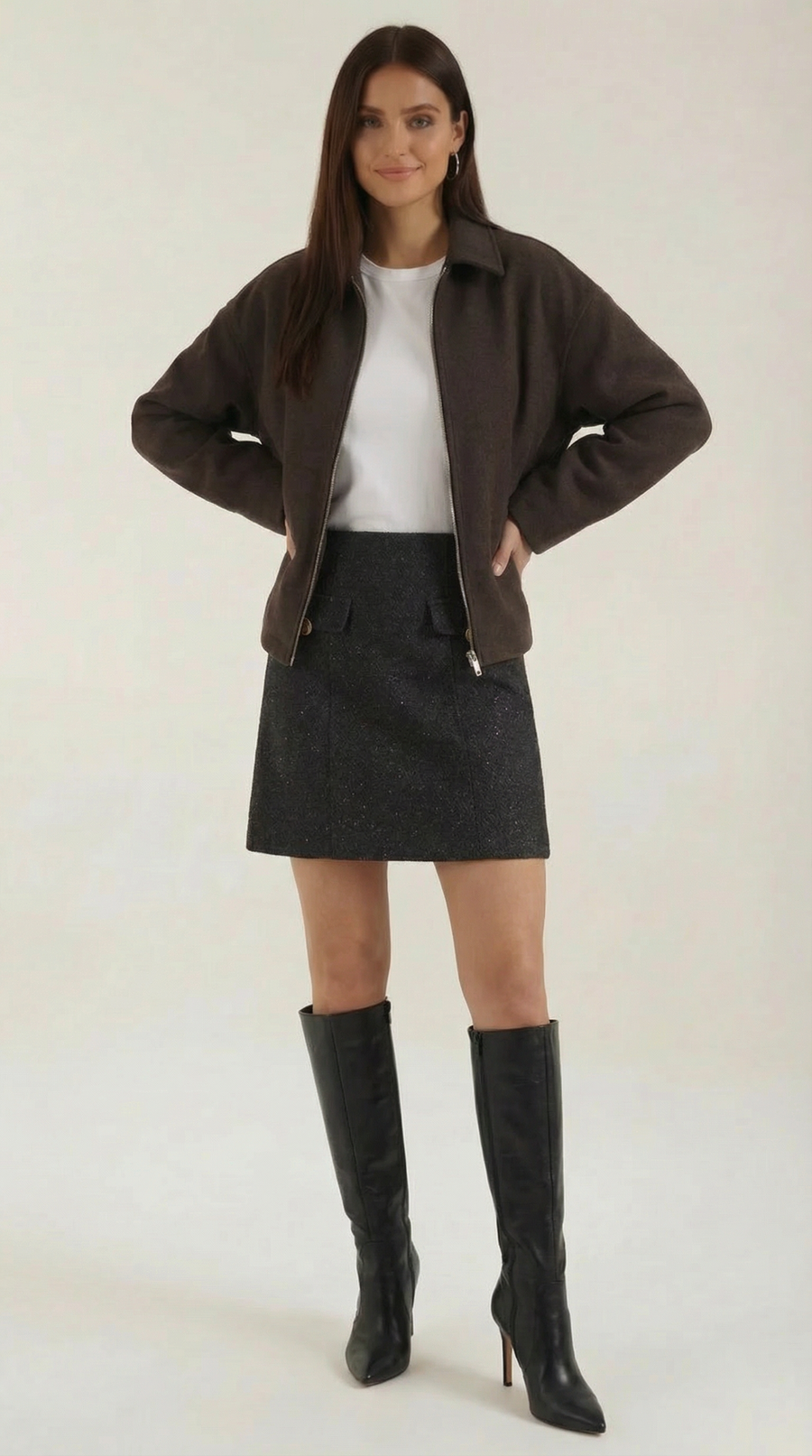 Teresa | Chaqueta con Cremallera