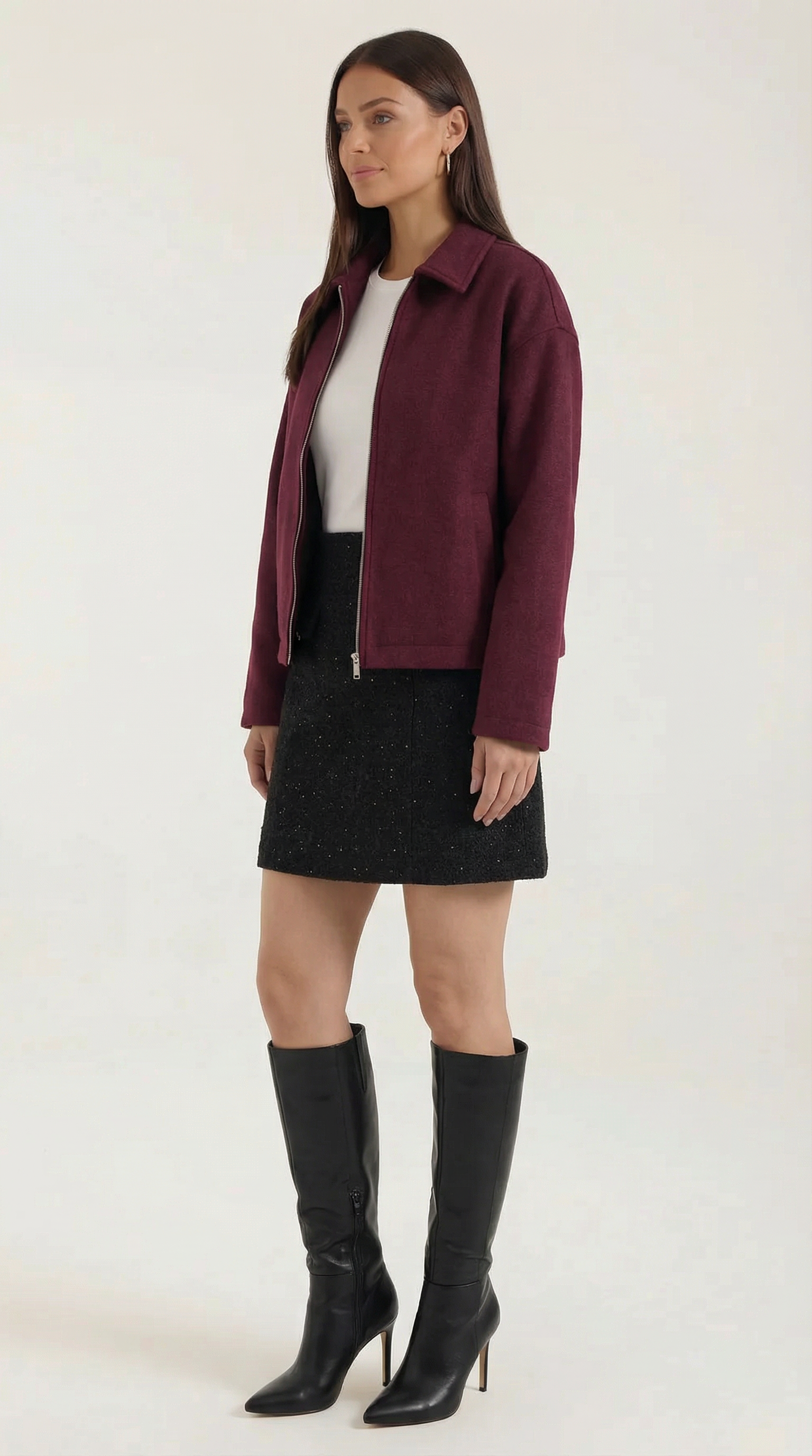 Teresa | Chaqueta con Cremallera