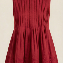 Tess | Top Péplum con Pliegues