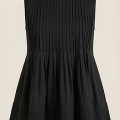 Tess | Top Péplum con Pliegues