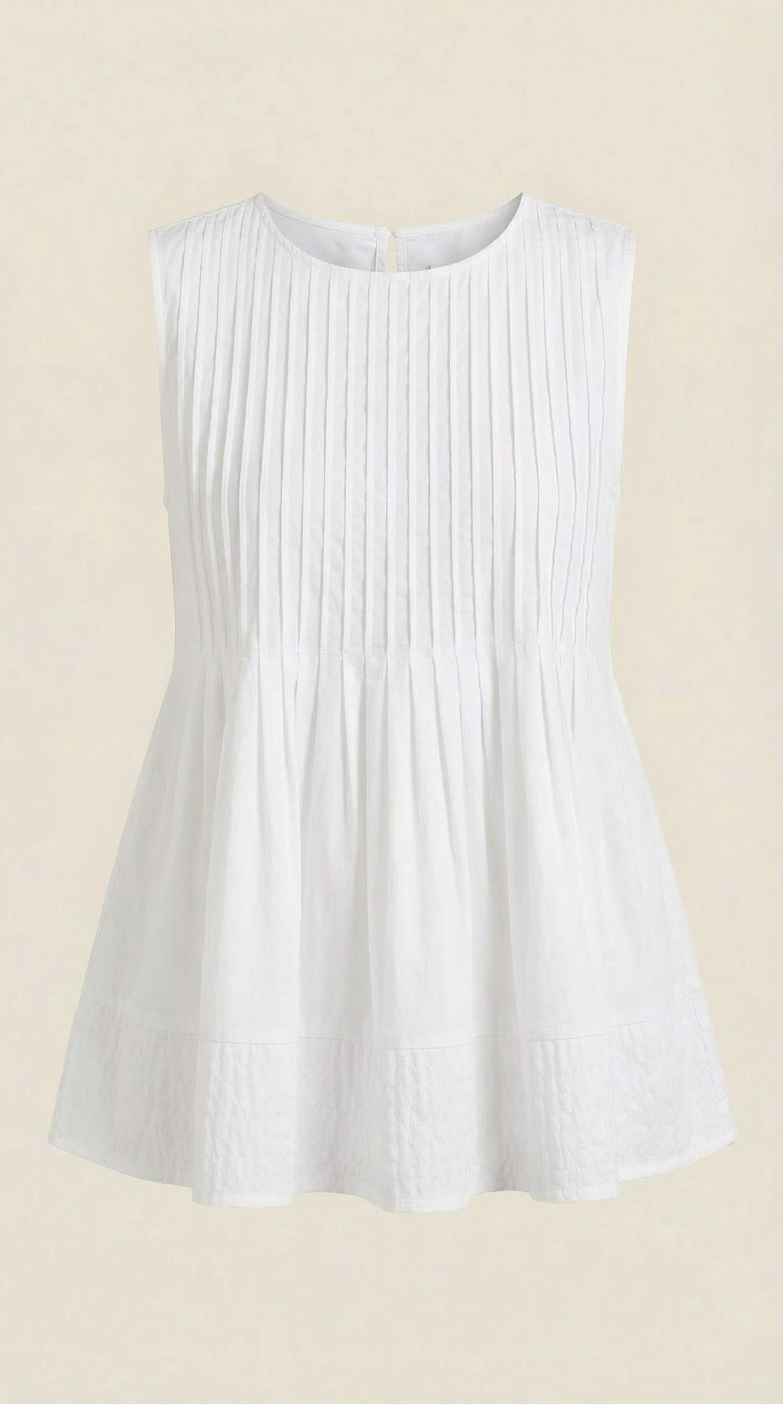 Tess | Top Péplum con Pliegues
