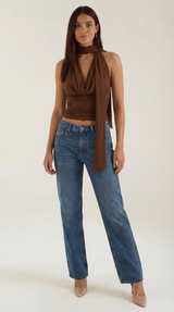 Thalia | Top camisola ajustado