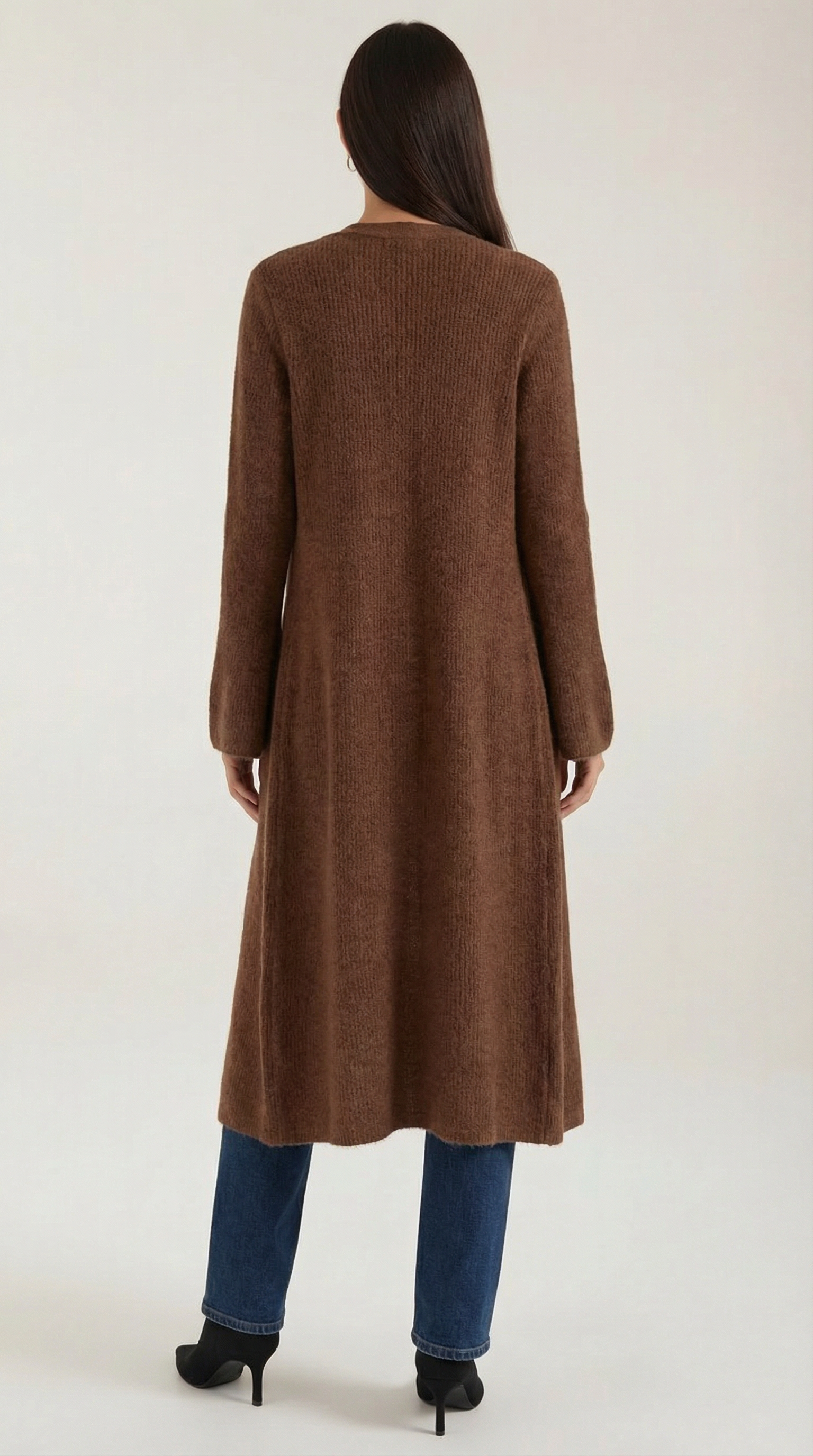 Valerie | Cárdigan Maxi con Escote en V