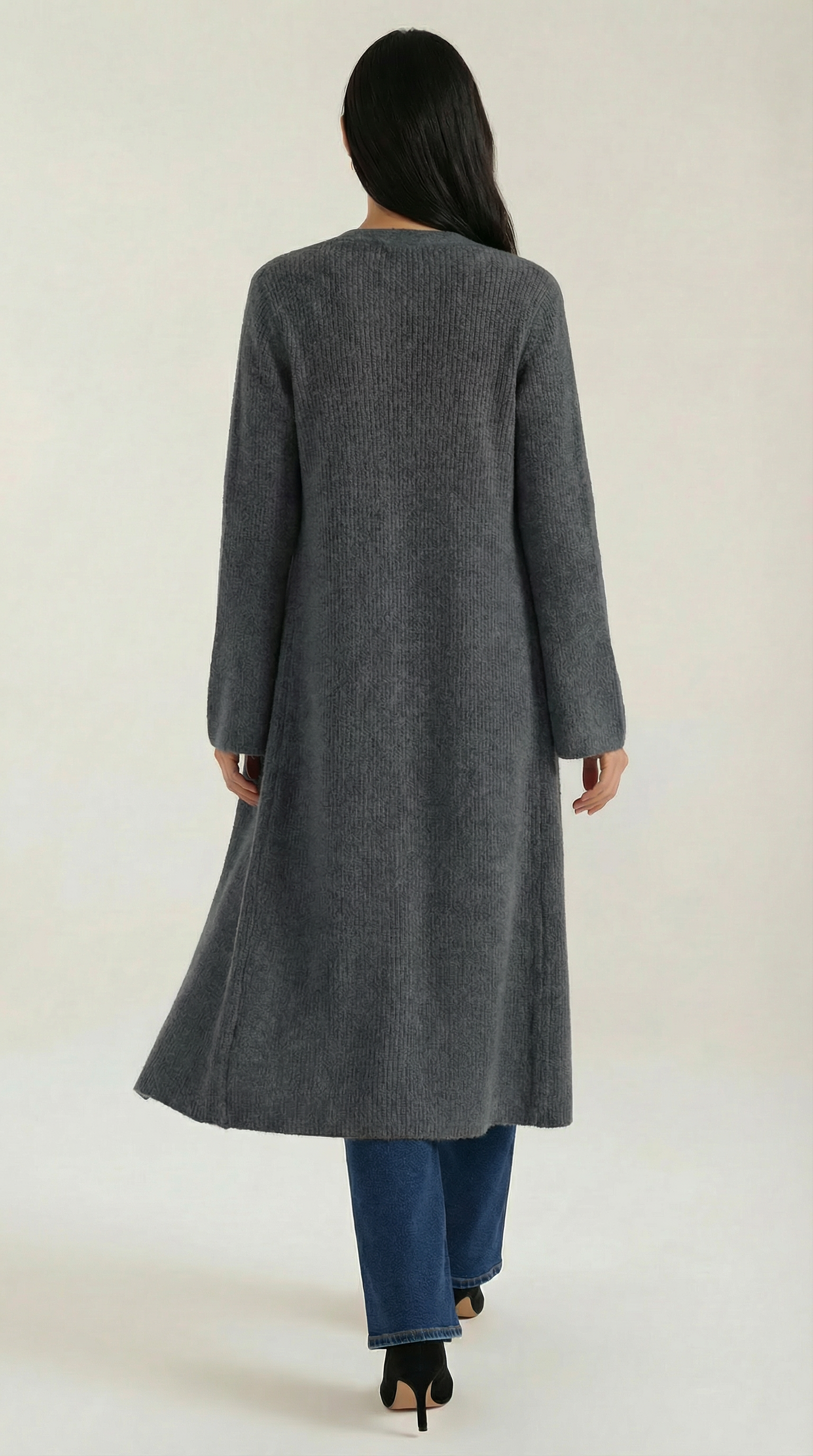 Valerie | Cárdigan Maxi con Escote en V