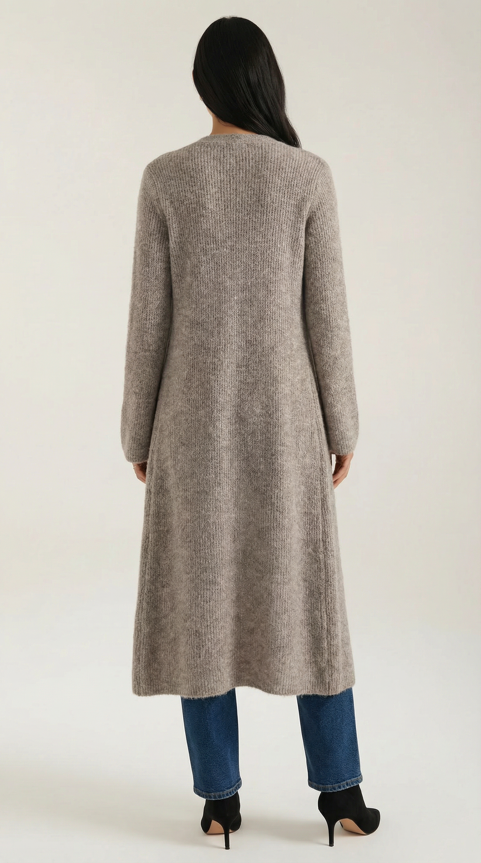 Valerie | Cárdigan Maxi con Escote en V
