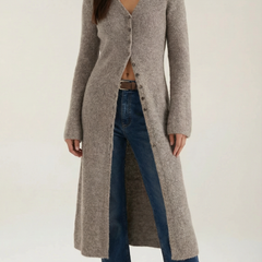 Valerie | Cárdigan Maxi con Escote en V