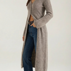 Valerie | Cárdigan Maxi con Escote en V
