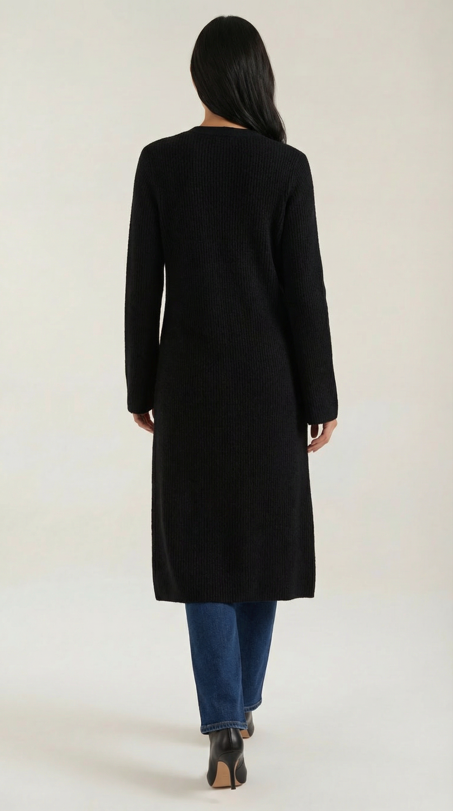 Valerie | Cárdigan Maxi con Escote en V