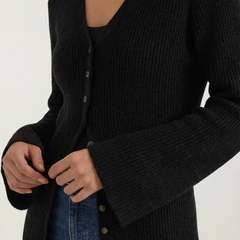 Valerie | Cárdigan Maxi con Escote en V