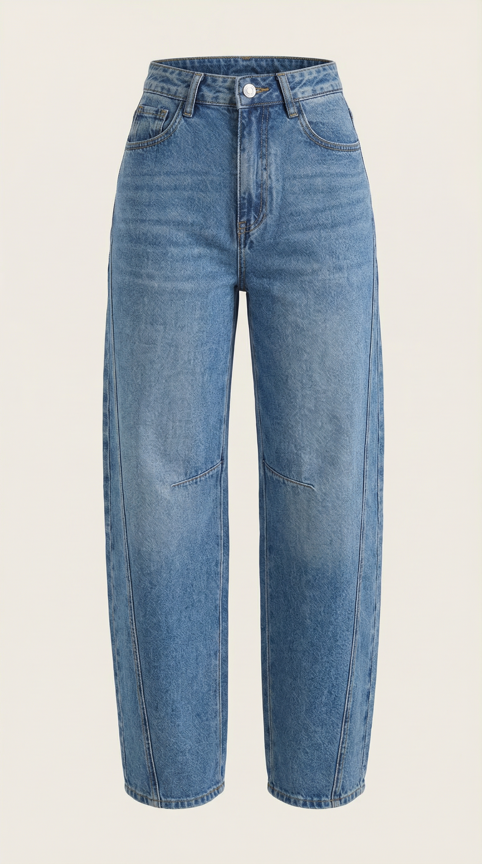 Vicki | Vaqueros de Cintura Alta Pierna Barrel