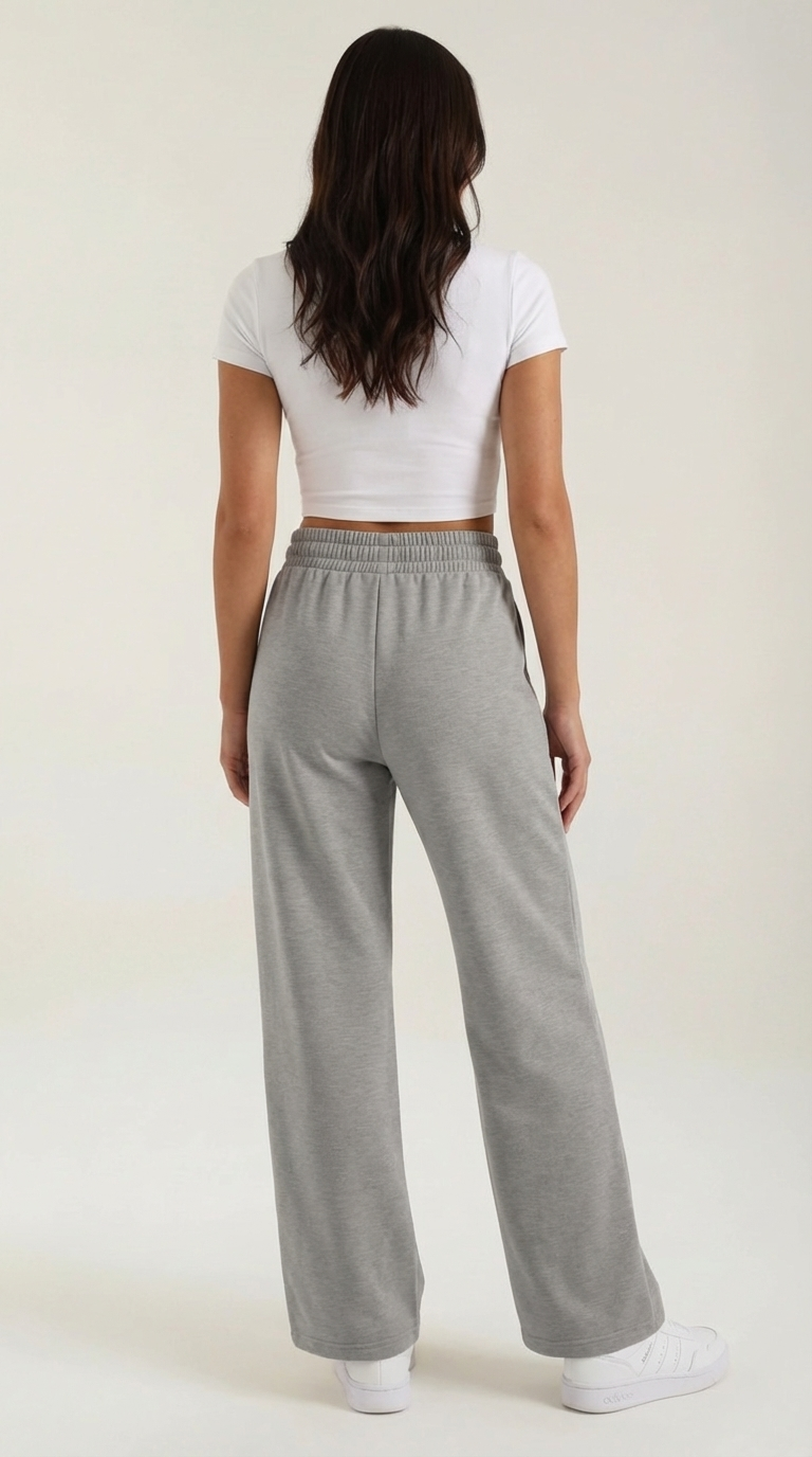 Virginia | Pantalón de Chándal de Pierna Ancha