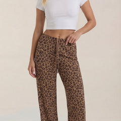 Cleo | Pantalón con Estampado de Leopardo