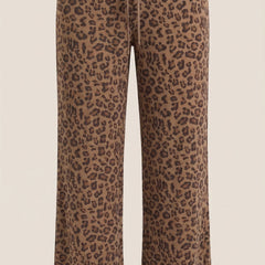 Cleo | Pantalón con Estampado de Leopardo