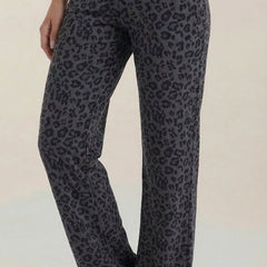Cleo | Pantalón con Estampado de Leopardo