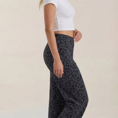 Cleo | Pantalón con Estampado de Leopardo